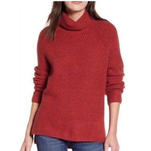 Madewell Mercer Turtleneck Sweater in Coziest Yarn - 
Size S